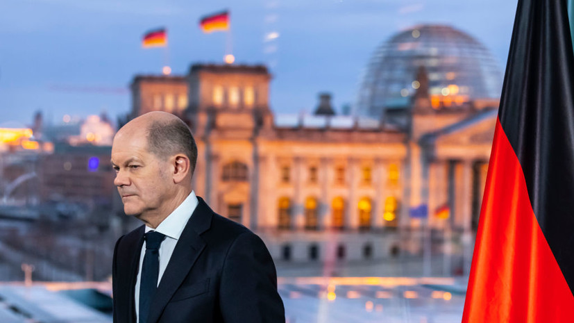 Шольц заявил, что вскоре власти России ощутят последствия ситуации вокруг Украины