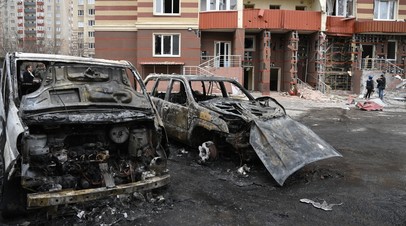 Последствия боевых действий в Донбассе