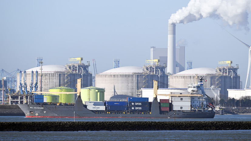 Стоимость газа в Европе обновила рекорд и достигла $2391 за тысячу кубометров