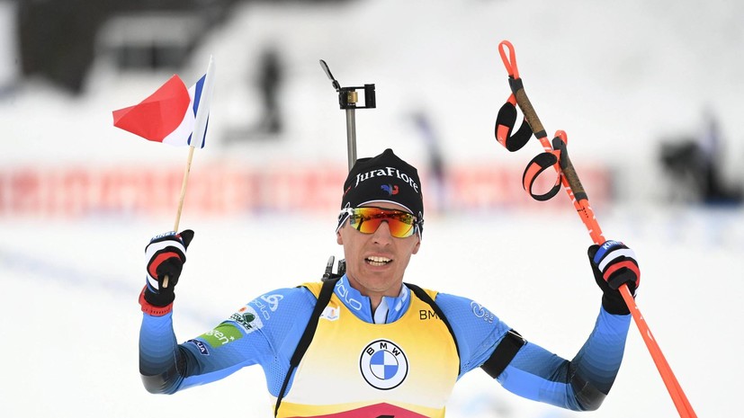 Фийон Майе выиграл пасьют на этапе КМ по биатлону в Контиолахти