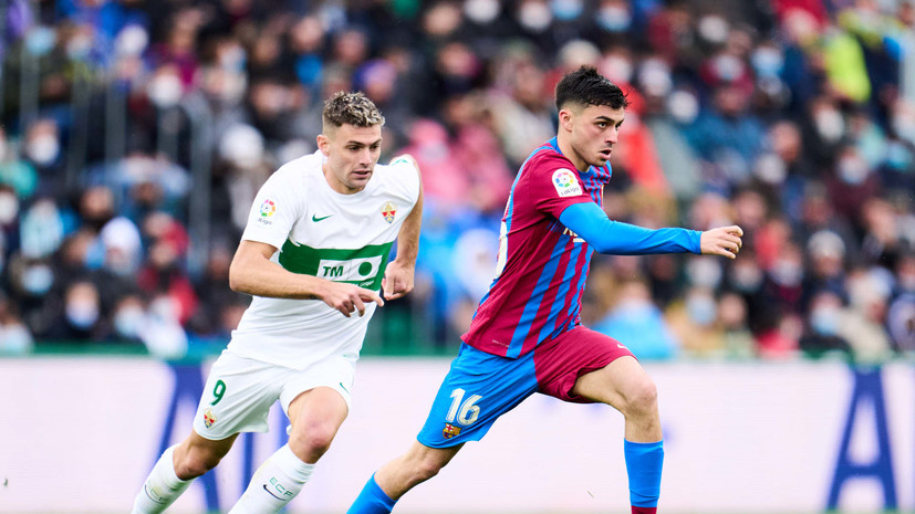 «Барселона» одержала волевую победу над «Эльче» в Примере