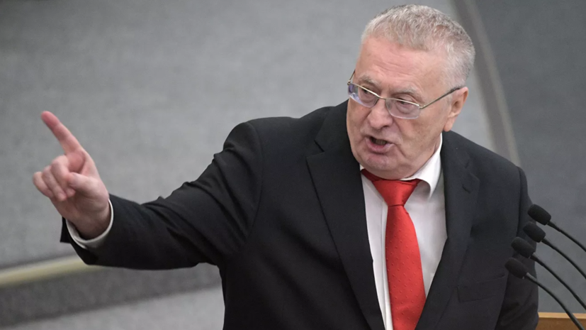 Володин заявил о планах Жириновского приехать на ближайшее заседание Госдумы