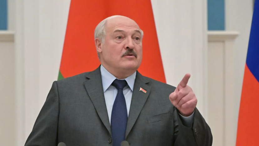 Лукашенко заявил Путину, что Украина готовилась атаковать Белоруссию