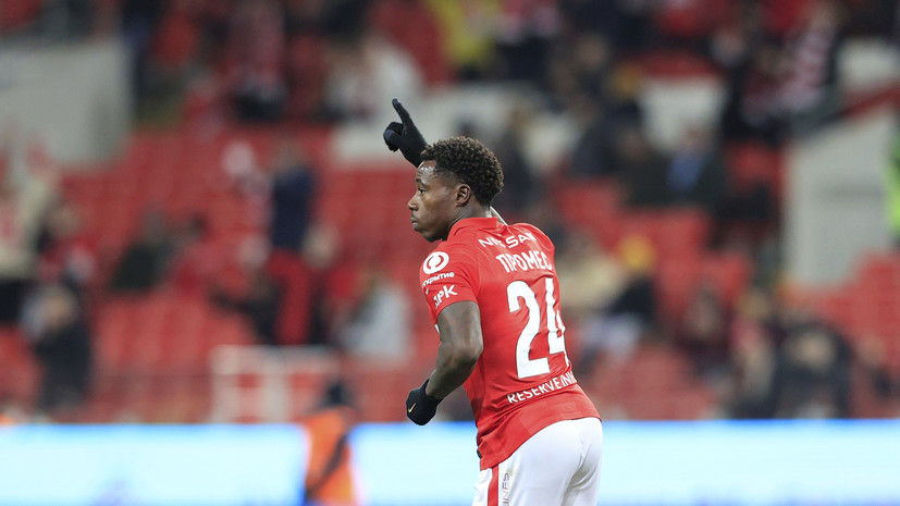 Промес с пенальти сравнял счёт в матче «Спартак» — «Краснодар»