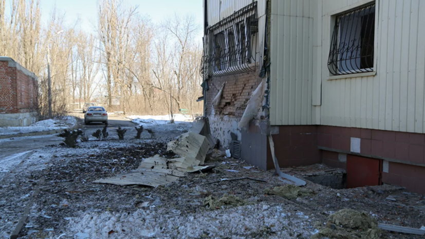 Возле Дома правительства в Донецке сбили украинскую ракету «Точка-У»