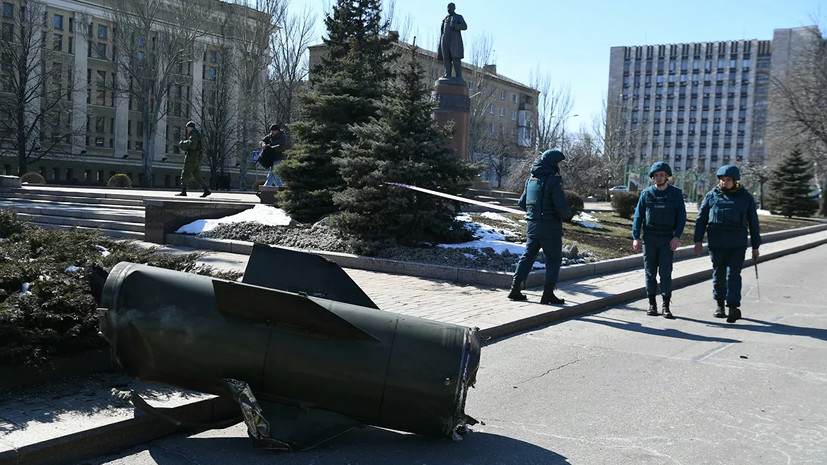 МО России: обстрел Донецка «Точкой-У» был произведён с территории украинских националистов