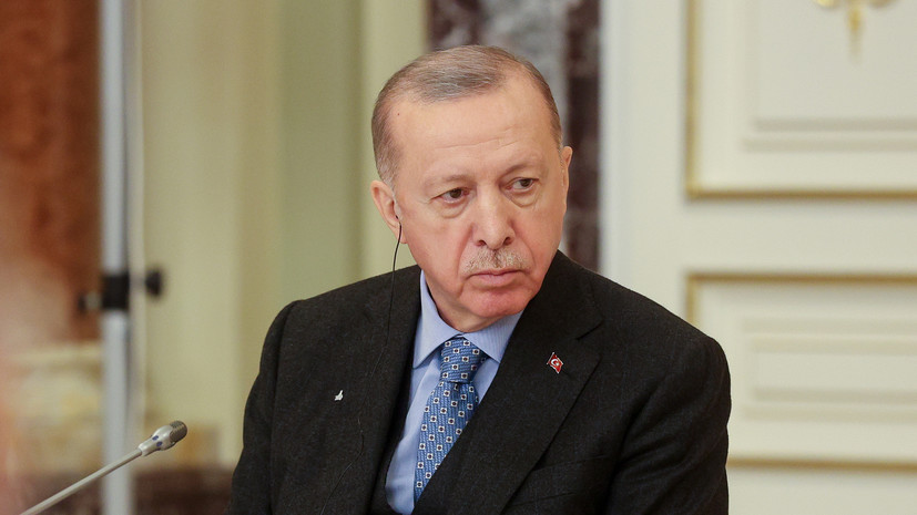 Эрдоган заявил Зеленскому, что Турция желает как можно быстрее добиться прекращения огня