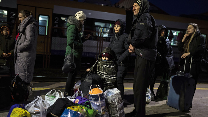 Погранстража сообщила о прибытии в Польшу более 2 млн беженцев с Украины