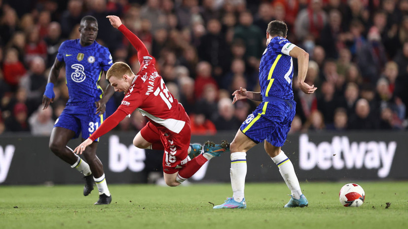 «Челси» обыграл «Мидлсбро» и вышел в полуфинал Кубка Англии