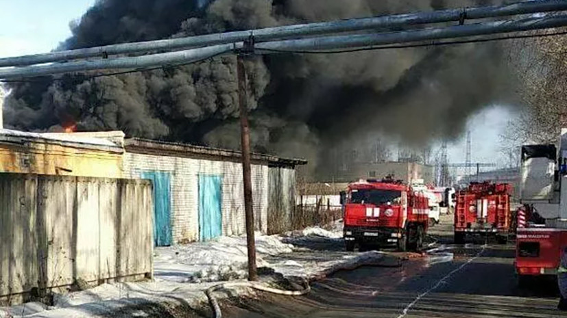 Открытое горение на нефтебазе в Нижегородской области ликвидировано