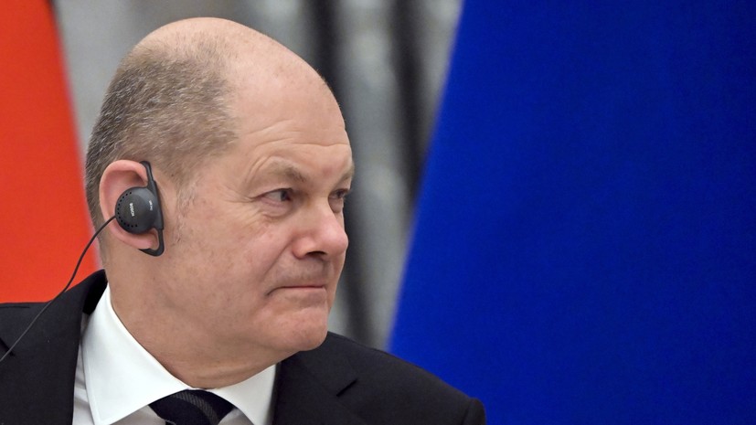 Путин и Шольц обсудили по телефону переговоры российской и украинской делегаций