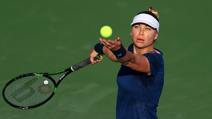 Звонарёва пробилась в третий круг теннисного турнира в Майами