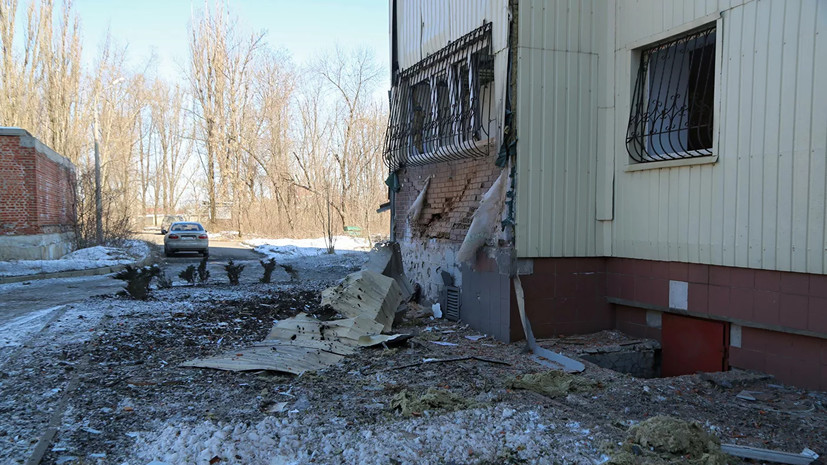 В ДНР заявили об обстреле Михайловки со стороны украинских военных