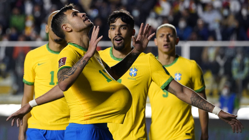 Бразилия разгромила Боливию в последнем матче квалификации ЧМ-2022 по футболу