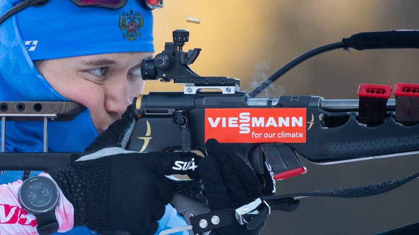 Серохвостов выиграл спринт на чемпионате России по биатлону