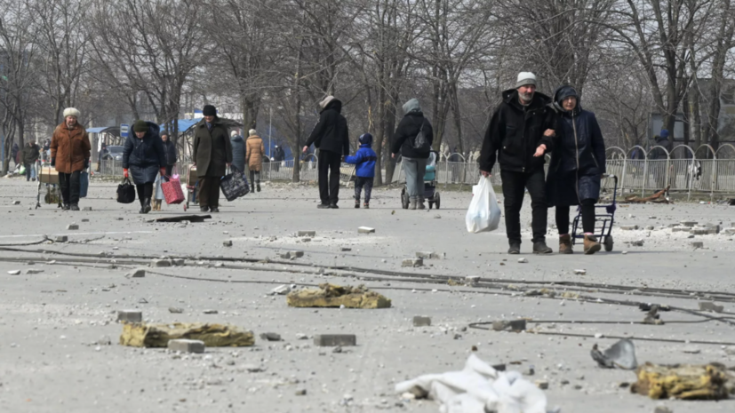 В Минобороны России заявили об открытии гумкоридора из Мариуполя в Запорожье с 1 апреля