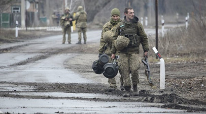 Войска Украины в Донбассе