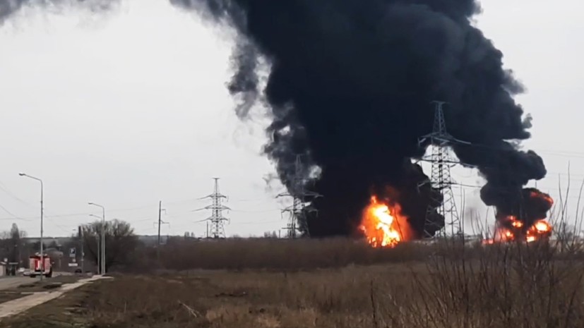 Врио главы МЧС Чуприян выдвигается на место пожара на нефтебазе в Белгороде