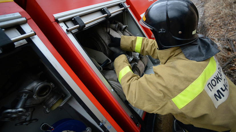 РИА Новости: на частной животноводческой ферме в Хакасии произошёл пожар