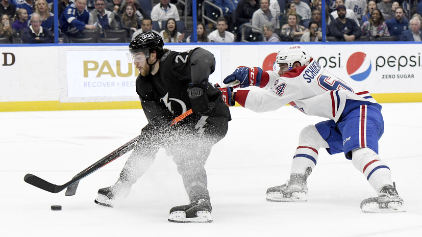 «Тампа» по буллитам уступила «Монреалю» в матче НХЛ, несмотря на три очка Кучерова