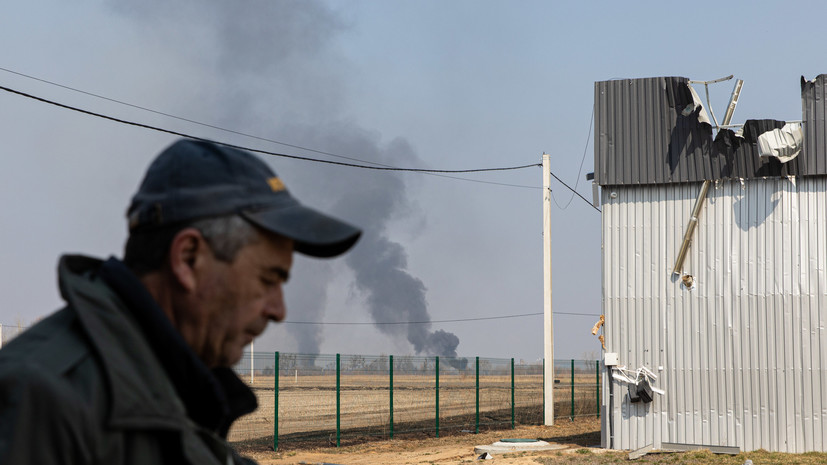 Минобороны: центр управления авиацией на украинском аэродроме Васильков выведен из строя