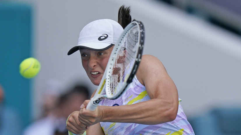 Ига Свёнтек возглавила рейтинг WTA