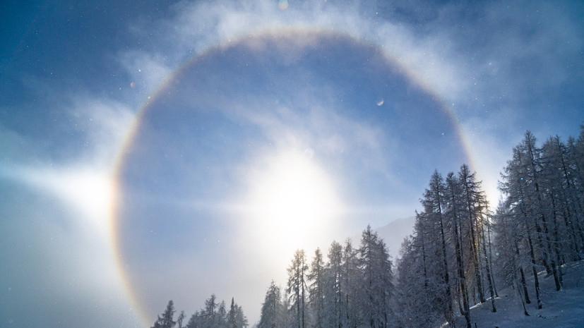 Синоптик Ильин рассказал, как образуется гало