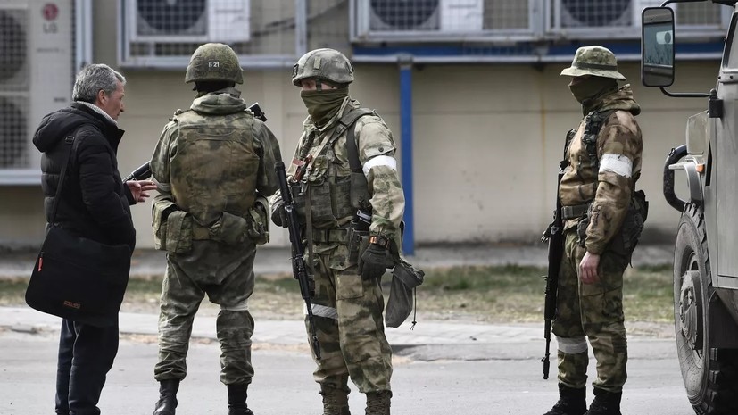 В Снигирёвке Николаевской области Росгвардия изъяла оставленное ВСУ оружие и боеприпасы