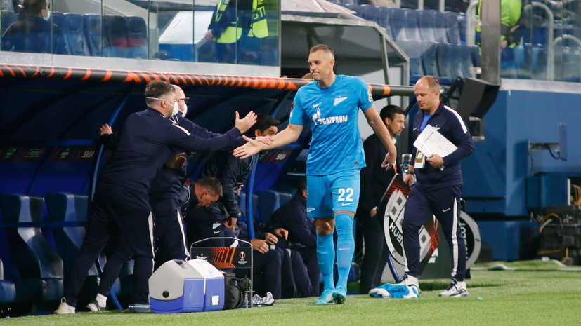 Семак прокомментировал безголевую серию Дзюбы