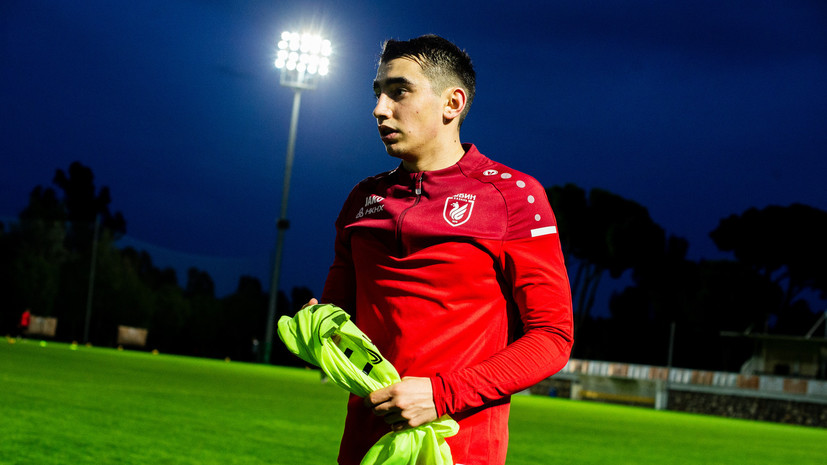 Хавбек «Рубина» Апшацев поделился ожиданиями от матча с «Краснодаром»