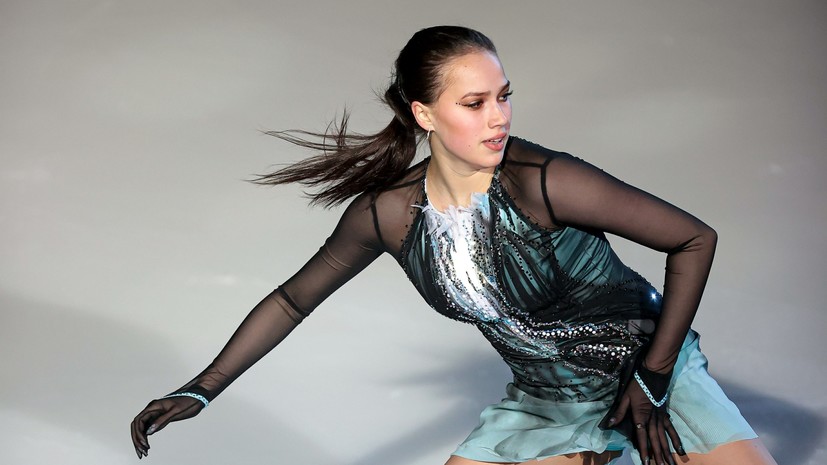 Загитова упала с единственного прыжка в своём прокате на шоу Тутберидзе