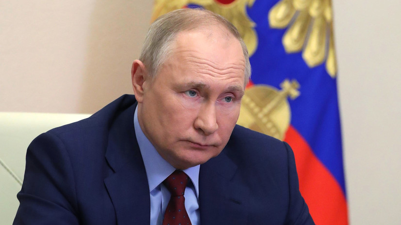 Путин назвал произошедшее в украинской Буче фейком