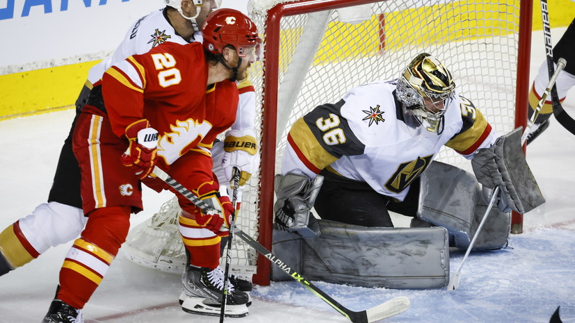 Два очка Дадонова помогли «Вегасу» разгромить «Калгари» в матче НХЛ