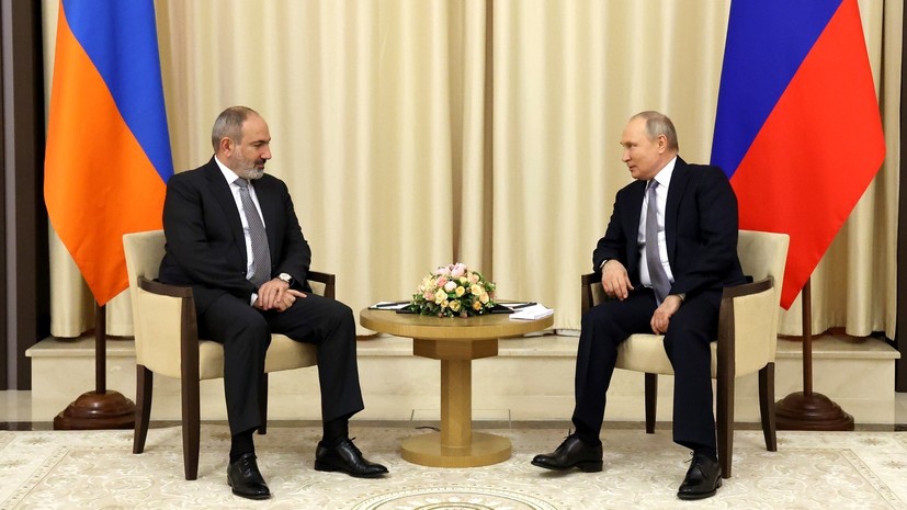 Пашинян заявил о ключевой роли России в обеспечении безопасности на Южном Кавказе