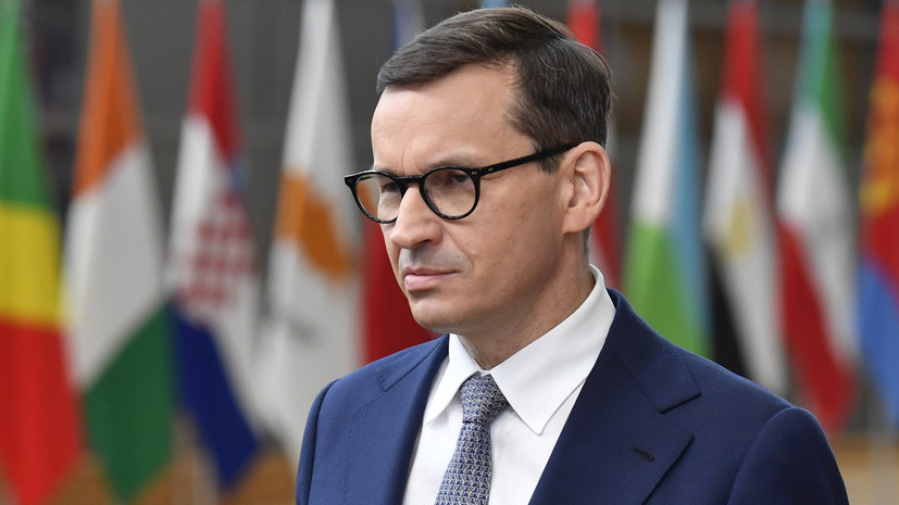 Моравецкий рассказал, планирует ли Польша платить за газ в рублях