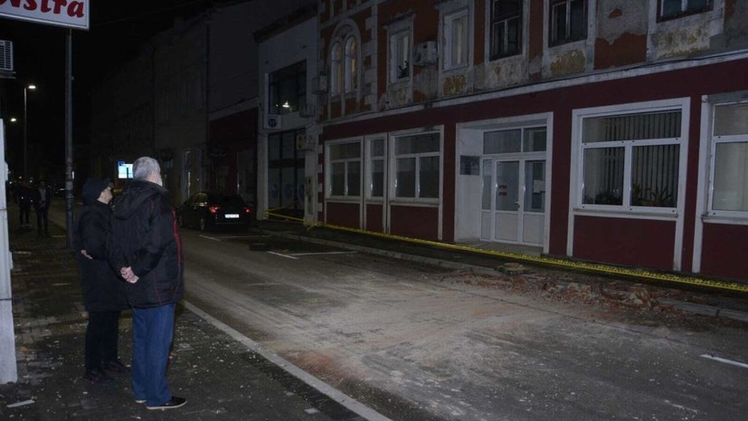 Один человек погиб и семеро пострадали при землетрясении в Боснии и Герцеговине