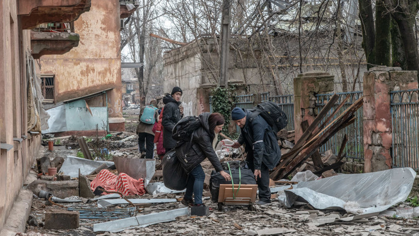 В ДНР сообщили, что националисты попытались сорвать эвакуацию граждан из Мариуполя