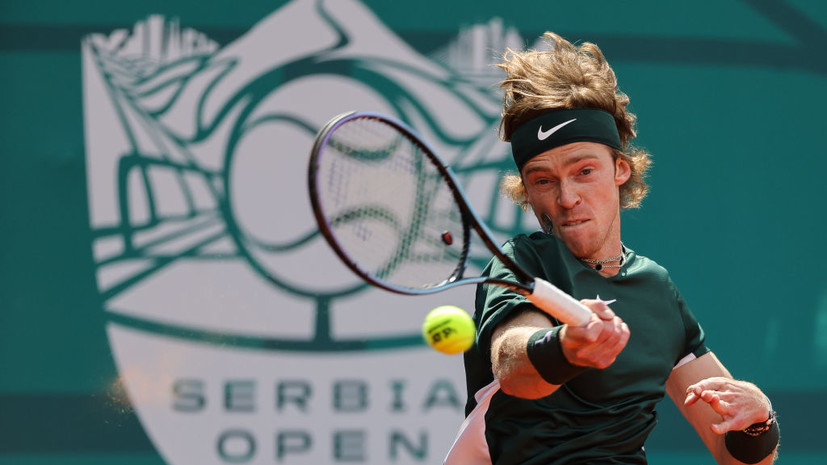 Рублёв вышел в финал турнира ATP в Белграде, где сыграет с Джоковичем