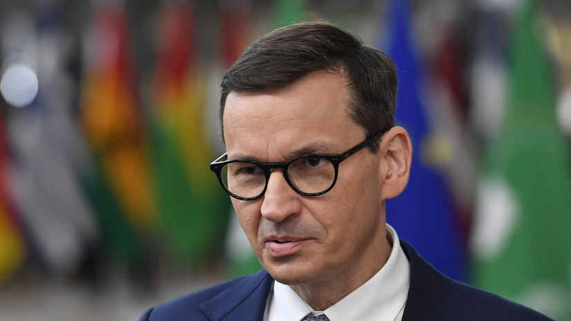 Премьер Польши Моравецкий заявил о передаче танков Украине