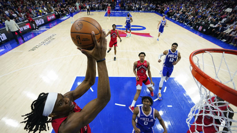 Дабл-дабл Сиакама помог «Торонто» обыграть «Филадельфию» в пятом матче серии плей-офф НБА