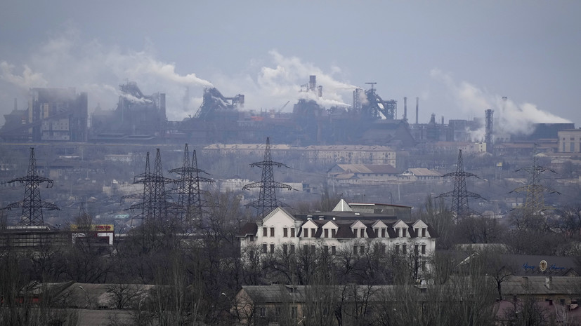 Луганский промышленник предложил направить оборудование «Азовстали» на восстановление мариупольских заводов