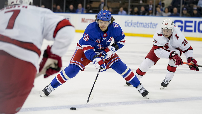 Панарин пропустил раскатку «Рейнджерс» после полученной травмы