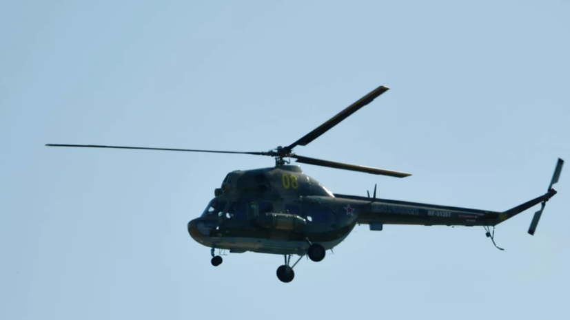 Власти Саратовской области сообщили об одном погибшем при падении вертолёта