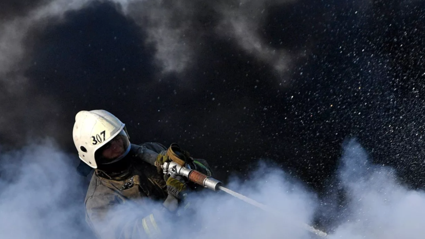 Площадь пожара в ТЦ в Тюменской области составляет 4800 квадратных метров