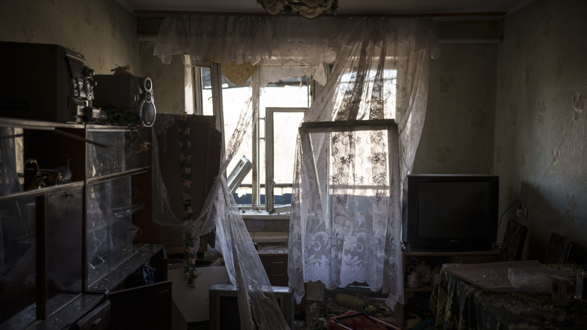 Украинские войска минами обстреляли посёлок Железная Балка в ДНР