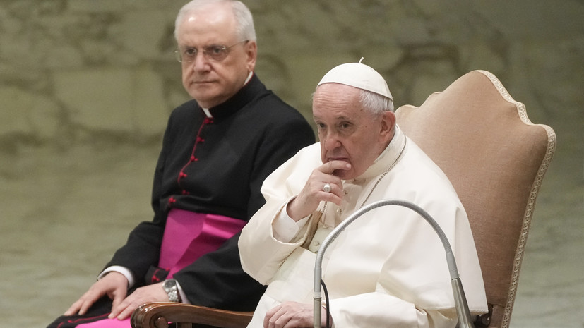 Папа Римский Франциск выразил готовность встретиться с Путиным, чтобы обсудить Украину