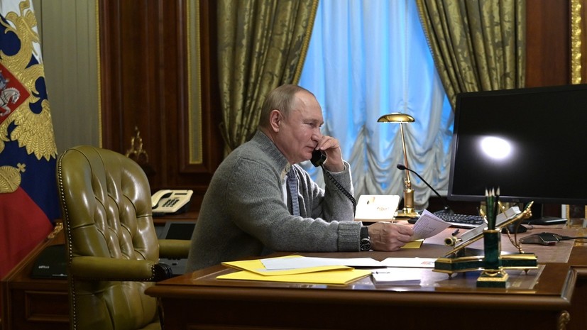 Путин и Лукашенко провели телефонные переговоры