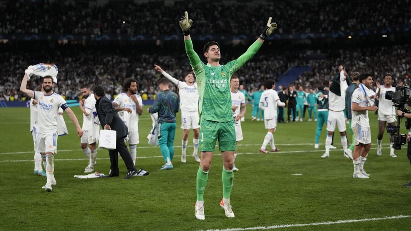 Куртуа признан лучшим футболистом недели в Лиге чемпионов