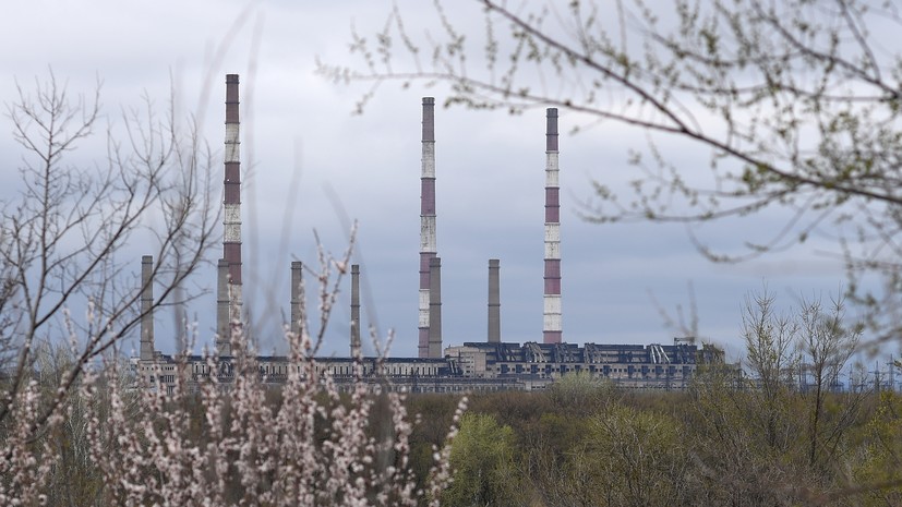 Глава ЛНР Пасечник запустил Луганскую ТЭС в городе Счастье