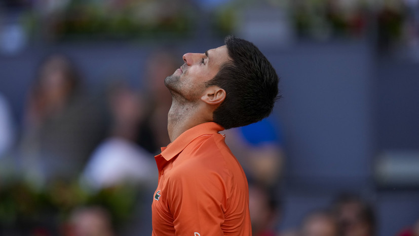 Джокович уступил Алькарасу в полуфинале «Мастерса» в Мадриде
